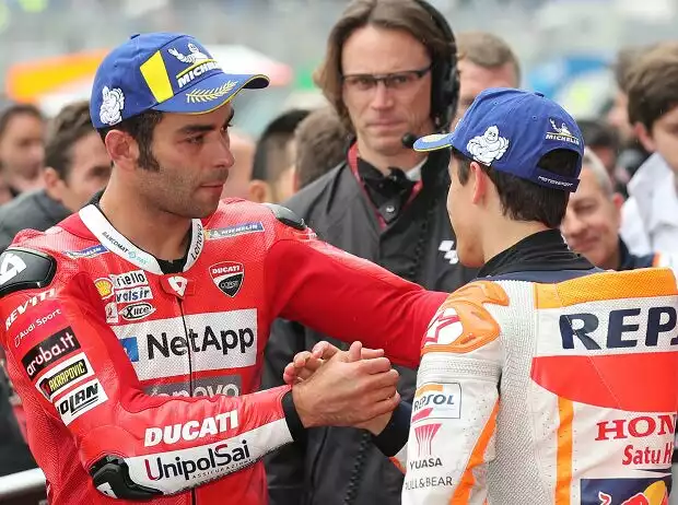 Marc Marquez, Danilo Petrucci Titel-Bild zur News: Marc Marquez, Danilo Petrucci