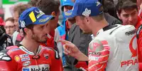 Bild zum Inhalt: Ducati: Jack Miller lässt Andrea Dovizioso vorbei und ärgert sich danach