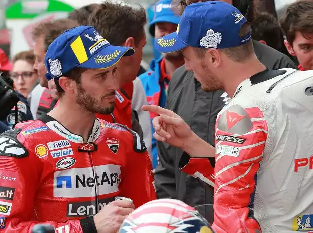 Titel-Bild zur News: Andrea Dovizioso, Jack Miller