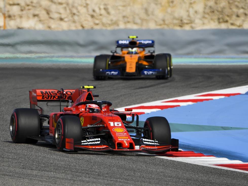 Charles Leclerc, Lando Norris