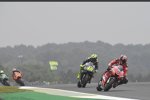 Danilo Petrucci vor Valentino Rossi 