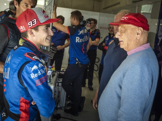 Titel-Bild zur News: Marc Marquez, Niki Lauda
