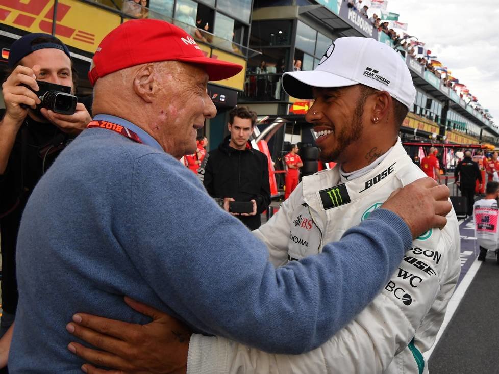 Lewis Hamilton, Niki Lauda