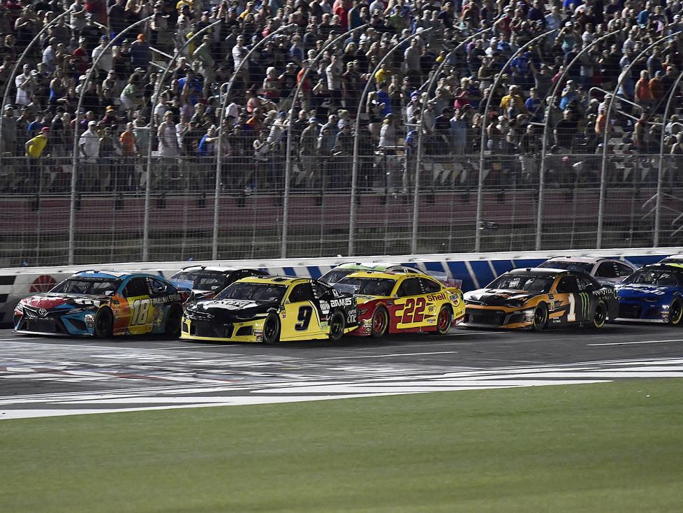 Chase Elliott, Joe Gibbs, Joey Logano