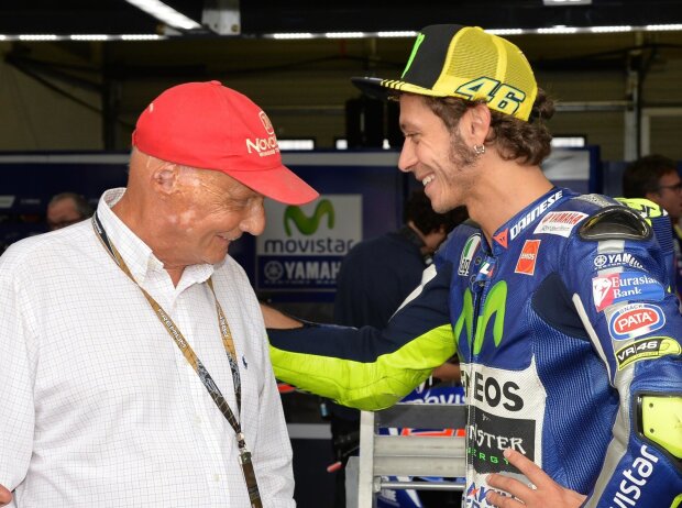 Niki Lauda, Valentino Rossi