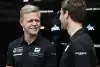 Bild zum Inhalt: Nach Haas-Scharmützel: Grosjean und Magnussen betonen "gute" Beziehung