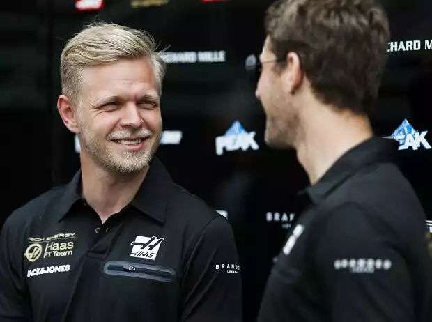 Kevin Magnussen, Romain Grosjean Titel-Bild zur News: Kevin Magnussen, Romain Grosjean