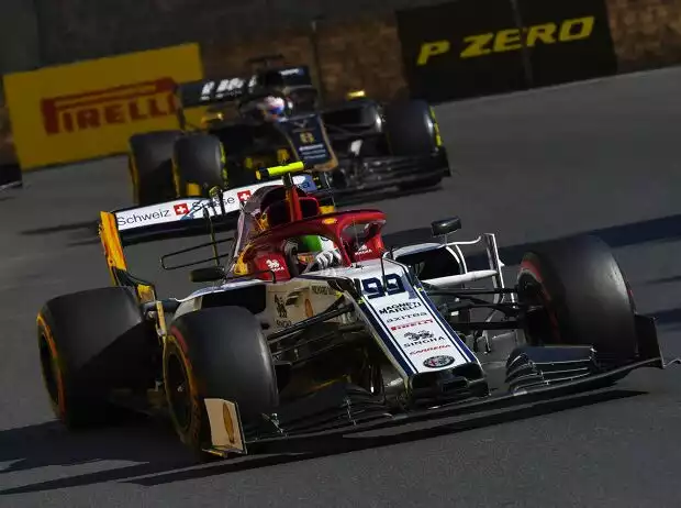 Antonio Giovinazzi, Romain Grosjean Titel-Bild zur News: Antonio Giovinazzi, Romain Grosjean