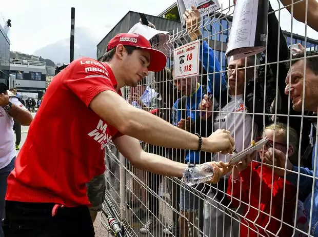 Charles Leclerc Titel-Bild zur News: Charles Leclerc