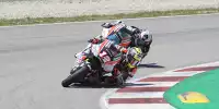 Bild zum Inhalt: Lüthi und Schrötter beim Moto2-Test in Barcelona fleißig