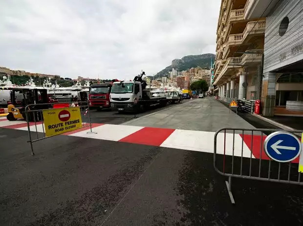 Neuer Asphalt in der Auslaufzone Titel-Bild zur News: Neuer Asphalt in der Auslaufzone