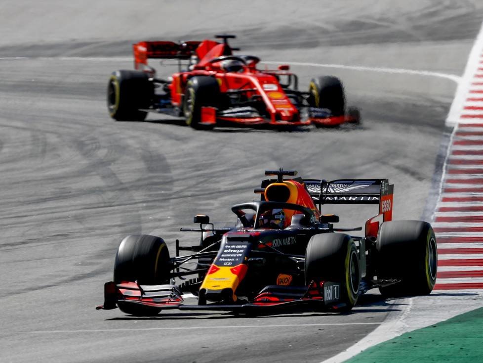 Max Verstappen, Sebastian Vettel