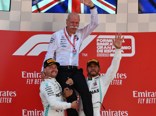 Valtteri Bottas, Lewis Hamilton