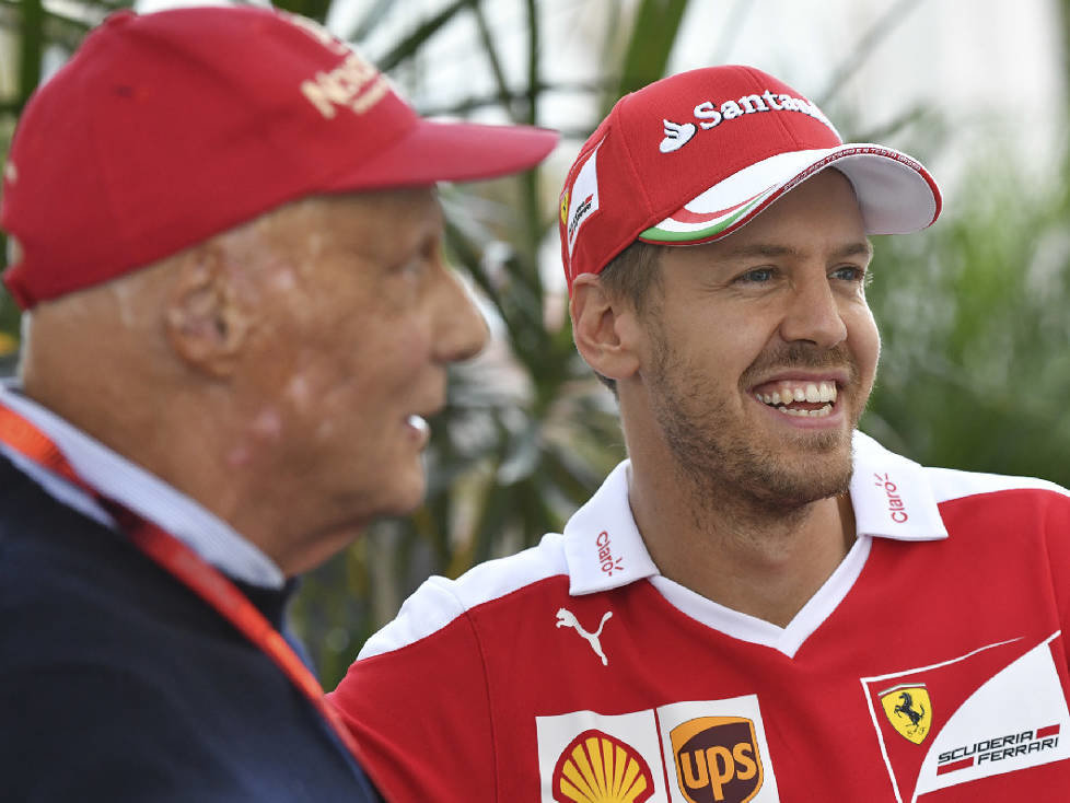 Sebastian Vettel, Niki Lauda