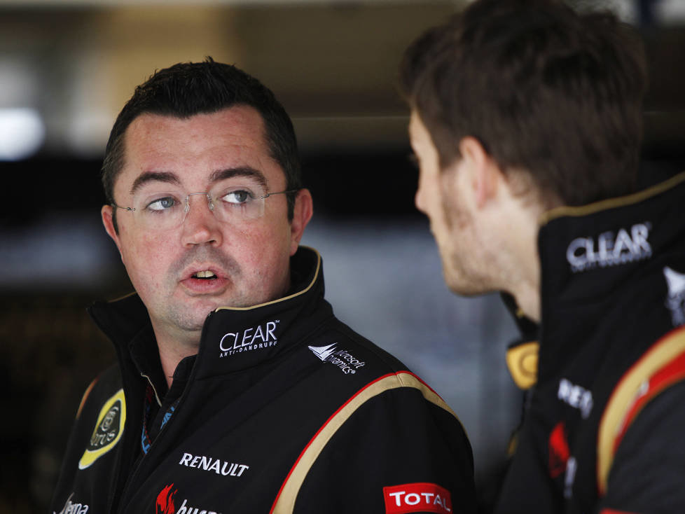 Eric Boullier, Romain Grosjean