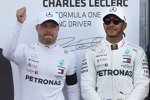 Valtteri Bottas (Mercedes) und Lewis Hamilton (Mercedes) 