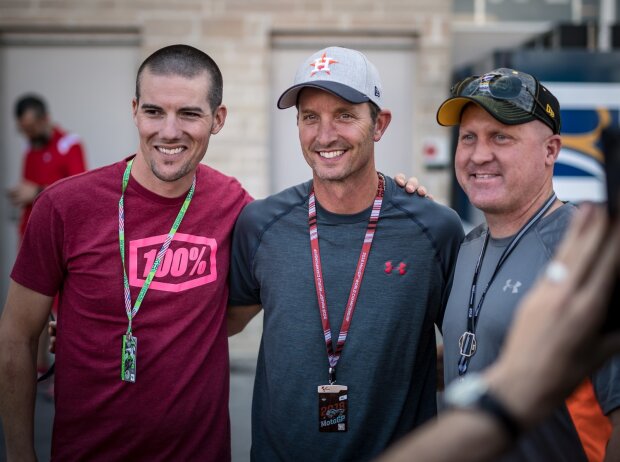 Ben Spies, Colin Edwards Ben Spies, Colin Edwards