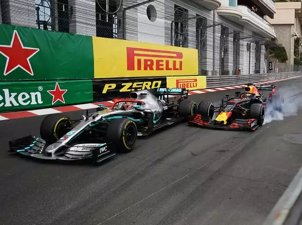 Max Verstappen, Lewis Hamilton Titel-Bild zur News: Max Verstappen, Lewis Hamilton