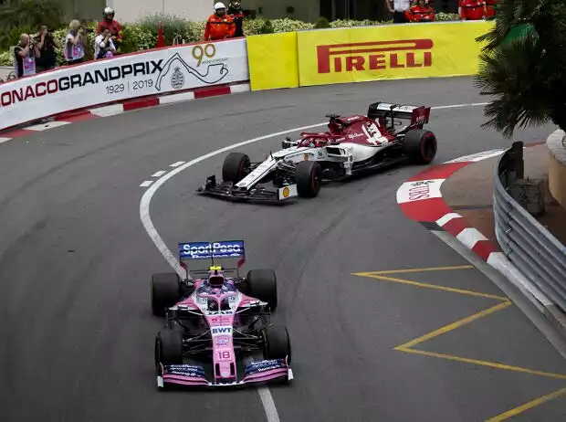 Lance Stroll, Kimi Räikkönen Titel-Bild zur News: Lance Stroll, Kimi Räikkönen