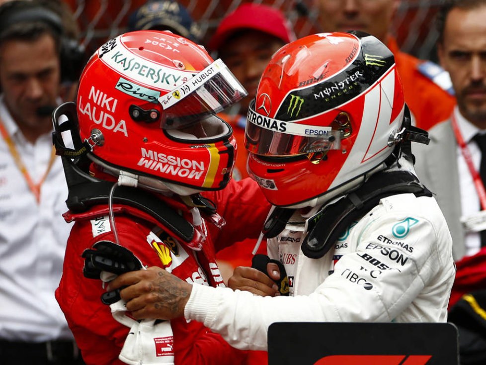 Sebastian Vettel, Lewis Hamilton