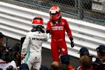 Lewis Hamilton (Mercedes) und Sebastian Vettel (Ferrari) 