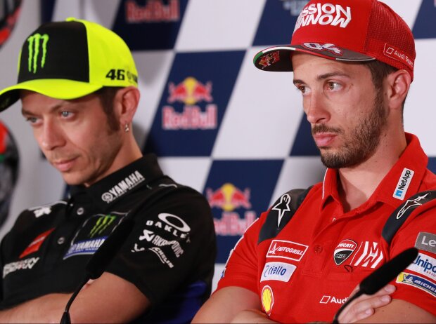 Andrea Dovizioso, Valentino Rossi Andrea Dovizioso, Valentino Rossi