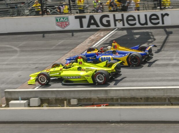 Simon Pagenaud, Alexander Rossi Simon Pagenaud, Alexander Rossi