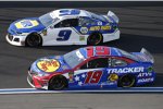 Martin Truex Jr. (Gibbs) und Chase Elliott (Hendrick) 