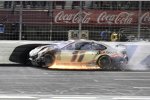 Crash: Denny Hamlin (Gibbs)