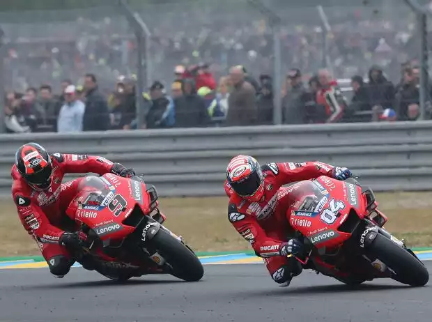 Andrea Dovizioso, Danilo Petrucci Titel-Bild zur News: Andrea Dovizioso, Danilo Petrucci