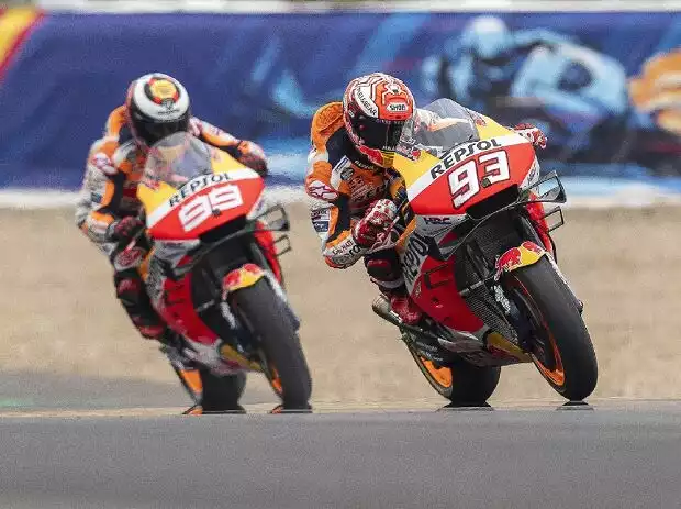 Marc Marquez, Jorge Lorenzo Titel-Bild zur News: Marc Marquez, Jorge Lorenzo