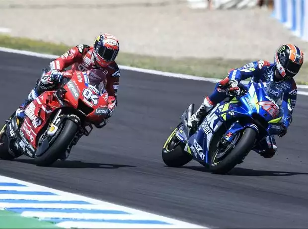 Titel-Bild zur News: Andrea Dovizioso, Alex Rins