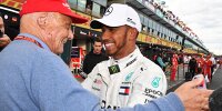 Bild zum Inhalt: Lewis Hamilton: Ohne Niki Lauda wäre ich nur einmal Weltmeister