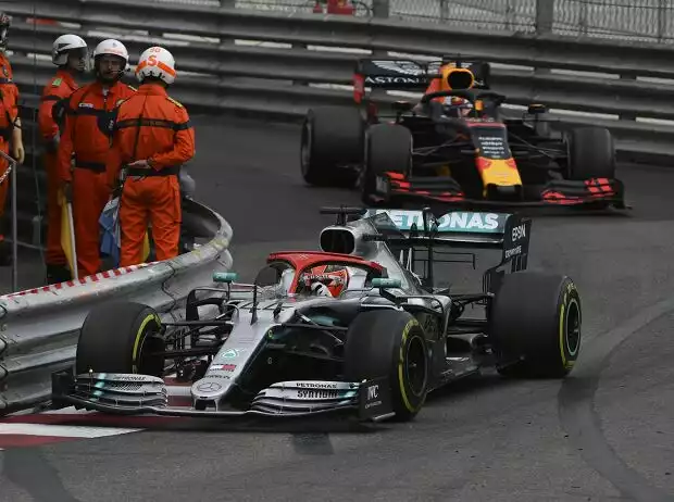 Lewis Hamilton, Max Verstappen Titel-Bild zur News: Lewis Hamilton, Max Verstappen