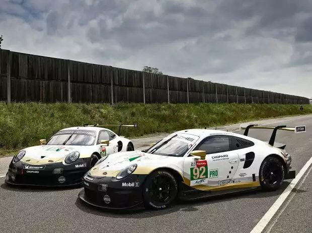 Porsche 911 RSR, Sonderlackierung Titel-Bild zur News: Porsche 911 RSR, Sonderlackierung