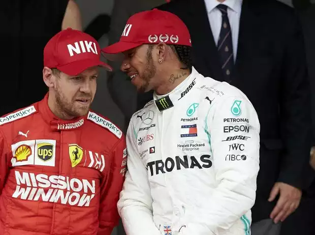 Sebastian Vettel, Lewis Hamilton Titel-Bild zur News: Sebastian Vettel, Lewis Hamilton