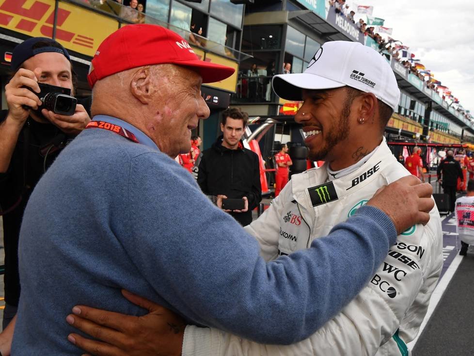 Lewis Hamilton, Niki Lauda