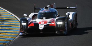 Testfahrten 24h Le Mans 2019: Toyota zwei Sekunden vorn