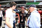 Charles Leclerc und Max Biaggi 