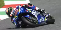 Bild zum Inhalt: Erfolgserlebnis auf der Suzuki-Angstrecke in Mugello: Alex Rins mit Siegchance