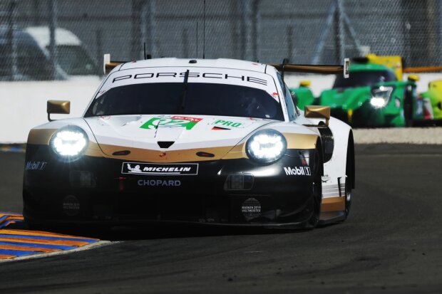 Michael Christensen Kevin Estre Laurens Vanthoor Porsche Porsche GT Team WEC ~Michael Christensen, Kevin Estre und Laurens Vanthoor ~ 