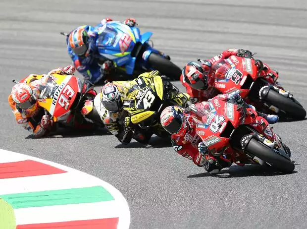 Danilo Petrucci, Andrea Dovizioso, Jack Miller, Marc Marquez Titel-Bild zur News: Danilo Petrucci, Andrea Dovizioso, Jack Miller, Marc Marquez