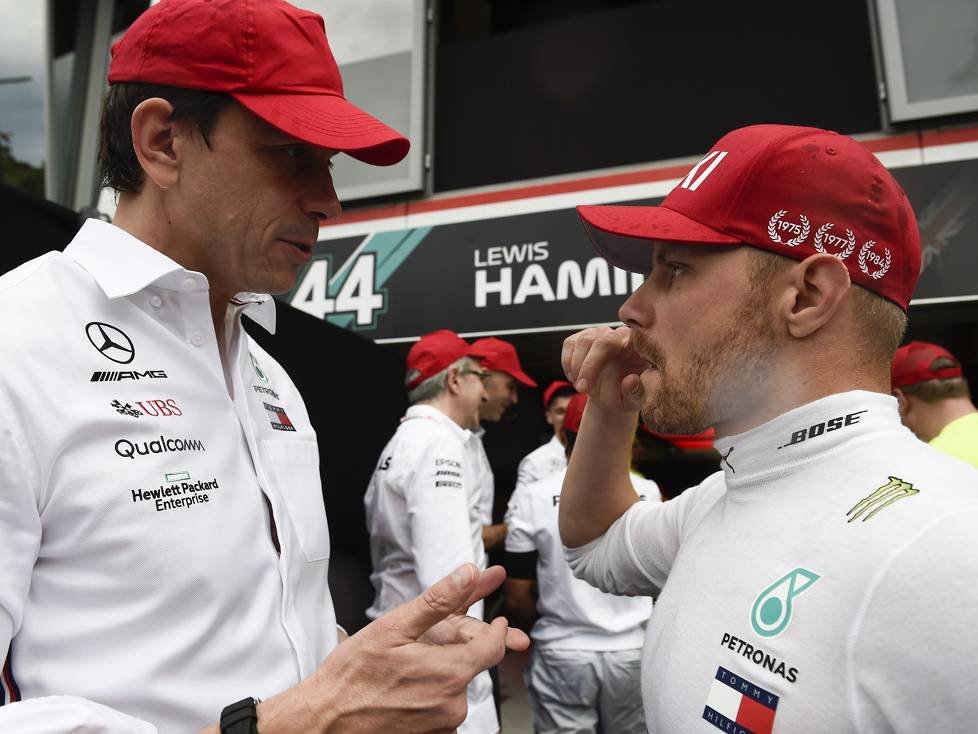 Toto Wolff, Valtteri Bottas