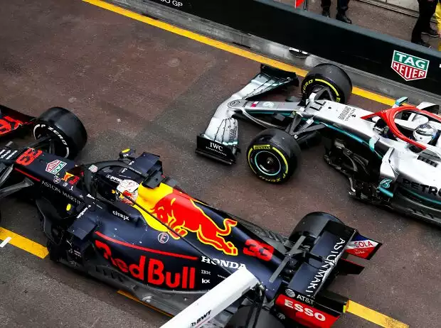 Titel-Bild zur News: Max Verstappen, Valtteri Bottas