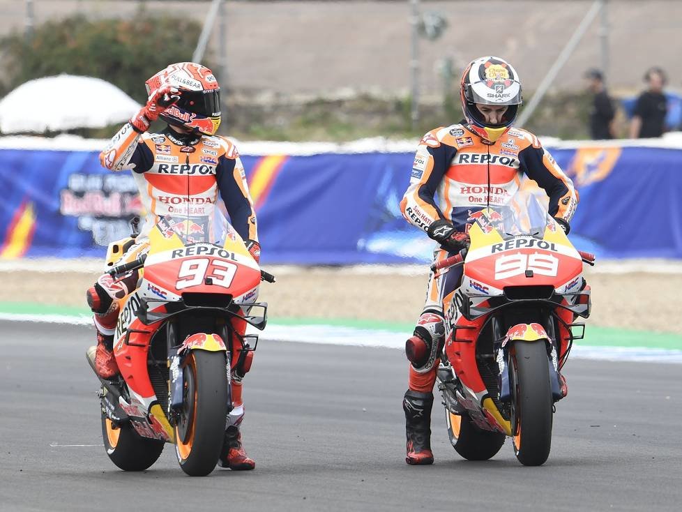 Jorge Lorenzo, Marc Marquez