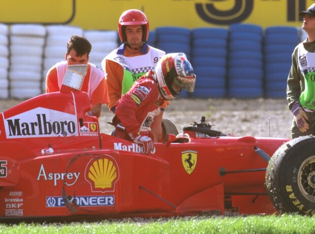 Titel-Bild zur News: Michael Schumacher, Jacques Villeneuve
