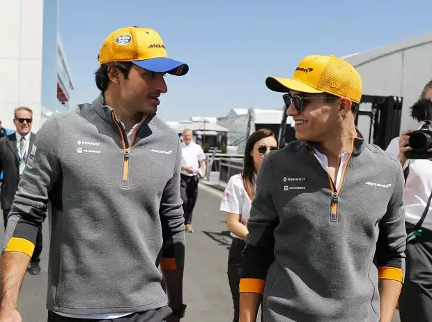 Carlos Sainz, Lando Norris Titel-Bild zur News: Carlos Sainz, Lando Norris
