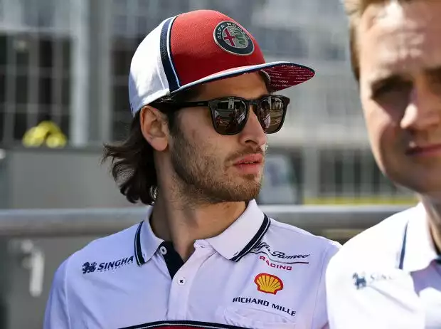 Antonio Giovinazzi Titel-Bild zur News: Antonio Giovinazzi