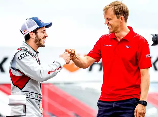 Andrea Dovizioso, Mattias Ekström Titel-Bild zur News: Andrea Dovizioso, Mattias Ekström