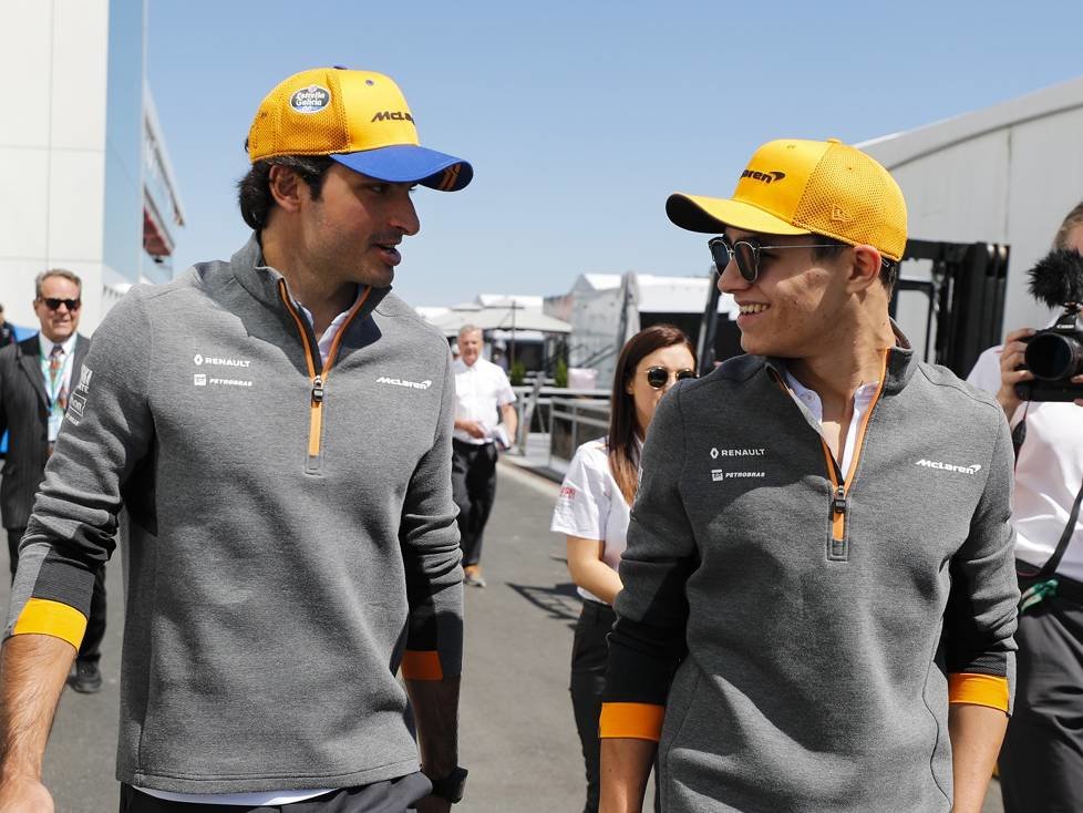 Carlos Sainz, Lando Norris